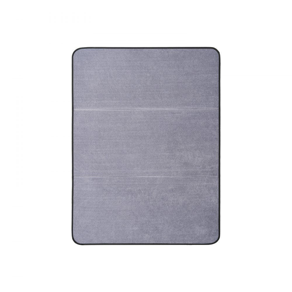 VEVOR Chair Mat, 36 x 48-inch Office Chair Mat for Hard Floors, Floor Protector for Rolling Chairs, Corduroy Surface, Non-Slip & Easy to Clean, Smooth Glide Under Desk Rug for Home Office (Grey)