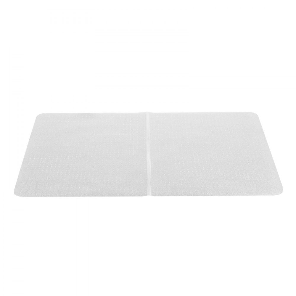 VEVOR Chair Mat, 36 x 48-inch Office Chair Mat for Carpeted Floors, Plastic Floor Protector Rug with Studded, Non-Slip & Easy to Clean, Smooth Glide Under Desk Rug for Home Office (Rectangular)