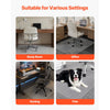 VEVOR Chair Mat, 60 x 46-inch Office Chair Mat for Low Pile Carpeted Floors, Clear Floor Protector Rug with Studded, Non-Slip & Easy to Clean, Smooth Glide Under Desk Rug for Home Office (Rectangular)