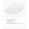 VEVOR Chair Mat, 36 x 48-inch Transparent Office Chair Mat for Hard Floors, Floor Protector for Rolling Chairs, Non-Slip & Easy to Clean, Smooth Glide Under Desk Rug for Home Office (Rectangular)