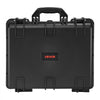 VEVOR Hard Pistol Case, Heavy Duty Hard Gun Case with XPE Foam Lining, Waterproof Pistol Storage Box with Customizable Interior & Handle for Gun, Lenses, Camera, Gear, TSA Compliant, 18.7x12.5x7.5 in
