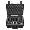 VEVOR Hard Pistol Case, Heavy Duty Hard Gun Case with XPE Foam Lining, Waterproof Pistol Storage Box with Customizable Interior & Handle for Gun, Lenses, Camera, Gear, TSA Compliant, 18.7x12.5x7.5 in