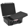 VEVOR Hard Pistol Cases with Pre-cut PU Foam, Waterproof & Dustproof Hard Gun Case for 6 Pistol, 19.3×17.1×8.3 in Lockable Pistol Case, Black