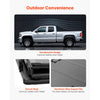 VEVOR Hard Tri-Fold Truck Bed Tonneau Cover, Compatible with 2019-2026 Dodge Ram 1500 (Incl. Classic & New) 5.7 ft (67.4 in) Bed Without Rambox (Not Fit Split Tailgate), Waterproof Folding Truck Cover