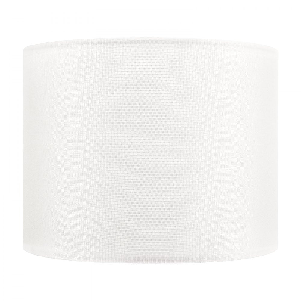VEVOR Drum Lamp Shade 2 Set, 13 in Top x 13 in Bottom x 10 in High, Medium Drum Linen Lampshade, Replacement Lamp Shade for Table Lamps Floor Lamps Pendant Lights, Easy Assembly Required (Off-white)