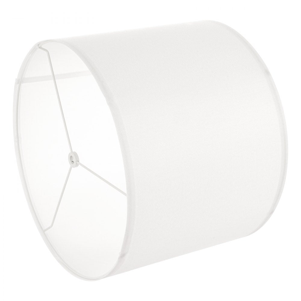 VEVOR Drum Lamp Shade, 13 in Top x 13 in Bottom x 10 in High, Medium Drum Linen Lampshade, Replacement Lamp Shade for Table Lamps Floor Lamps Pendant Lights, Easy Assembly Required (Off-white Linen)