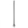 VEVOR Chain Link Fence Extensions, 18 Packs 27.4" Extension Height, Galvanized Post Extender for 1.3" to 1.5" Top of Fence, U Bracket, Barbed Wire Extend Arm for Privacy, Prevent Dogs Jumping Out