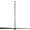 VEVOR Chain Link Fence Extensions, 18 Packs 27.4" Extension Height, Galvanized Post Extender for 1.3" to 1.5" Top of Fence, U Bracket, Barbed Wire Extend Arm for Privacy, Prevent Dogs Jumping Out