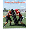 VEVOR Football Tackling Dummy, 47.2 in High-Density Sponge Blocking Pad Equipment for Practice, Heavy Duty Tackle Dummies with Handles, Great for Contact Drills, Martial Arts, Sports Training, 1PCS