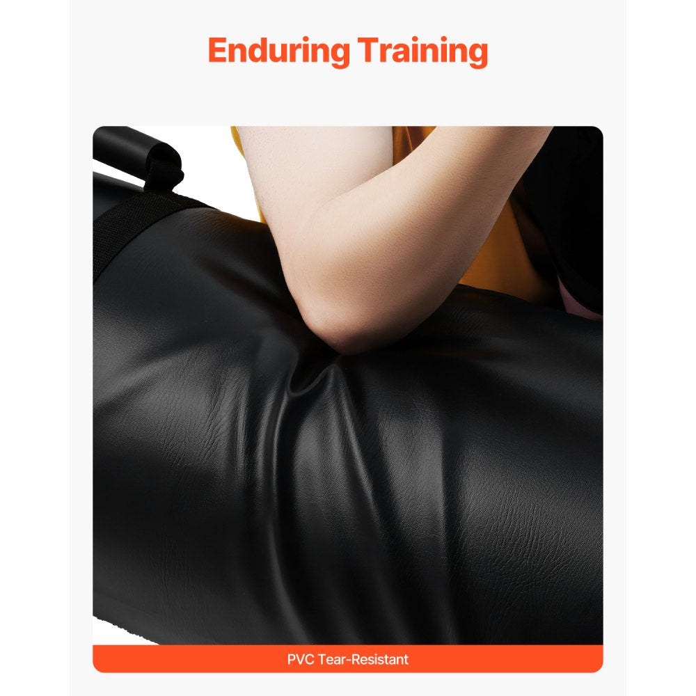 VEVOR Football Tackling Dummy, 47.2 in Blocking Pad Equipment for Practice, Heavy Duty Tackle Dummies with Handles, Great for Contact Drills, Kickboxing, Martial Arts, Sports Training, 1PCS (UNFILLED)