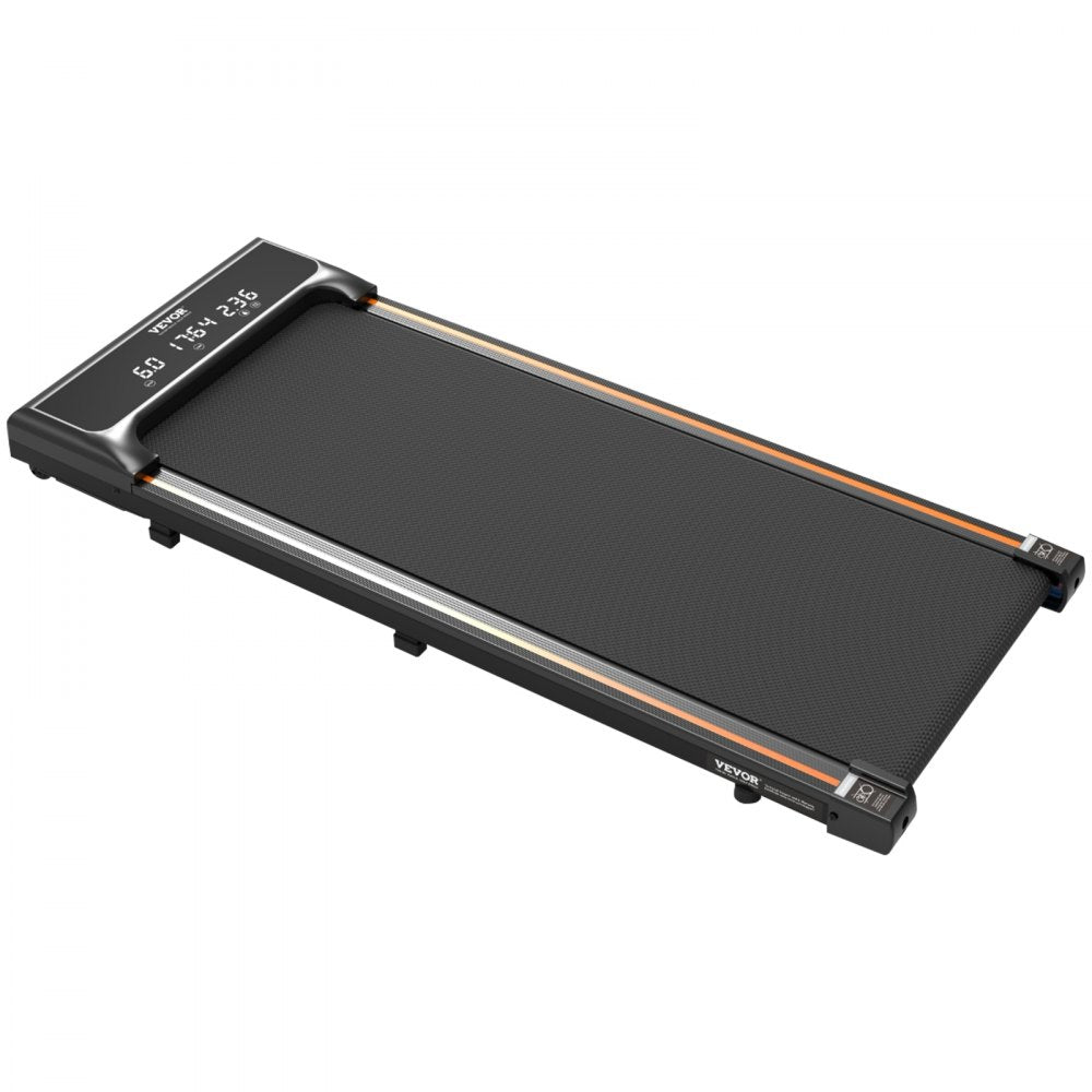 VEVOR Walking Pad, Under Desk Treadmill for Home Office, Working Walking Jogging Machine, 265 Lbs Capacity 2.5HP Portable Lightweight Walking Pad, with Remote Control and LED Display