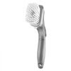 VEVOR Soap Dispensing Dish Brush, Kitchen Scrub Brushes with 3 Brush Heads, Dish Cleaning Brushes with PP Handle and Curved Bristles, Ideal for Pots, Pans, Sink and Stove