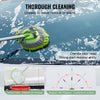 VEVOR Car Wash Brush, 62-Inch Extendable Car Washing Brush with Long Handle, Soft Chenille Fiber Car Wash Mop Mitt, 180° Rotatable Car Cleaning Brush with 1 Replacement Mop for Car, RV, Window, Floor