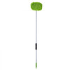 VEVOR Car Wash Brush, 62-Inch Extendable Car Washing Brush with Long Handle, Soft Chenille Fiber Car Wash Mop Mitt, 180° Rotatable Car Cleaning Brush with 1 Replacement Mop for Car, RV, Window, Floor
