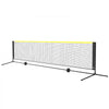 VEVOR Badminton Net, Height Adjustable Volleyball Net, 14ft Wide Foldable Pickleball Net, Portable Easy Setup Tennis Net Set with Poles, Stand and Carry Bag, for Kids Backyard Game Indoor Outdoor Use