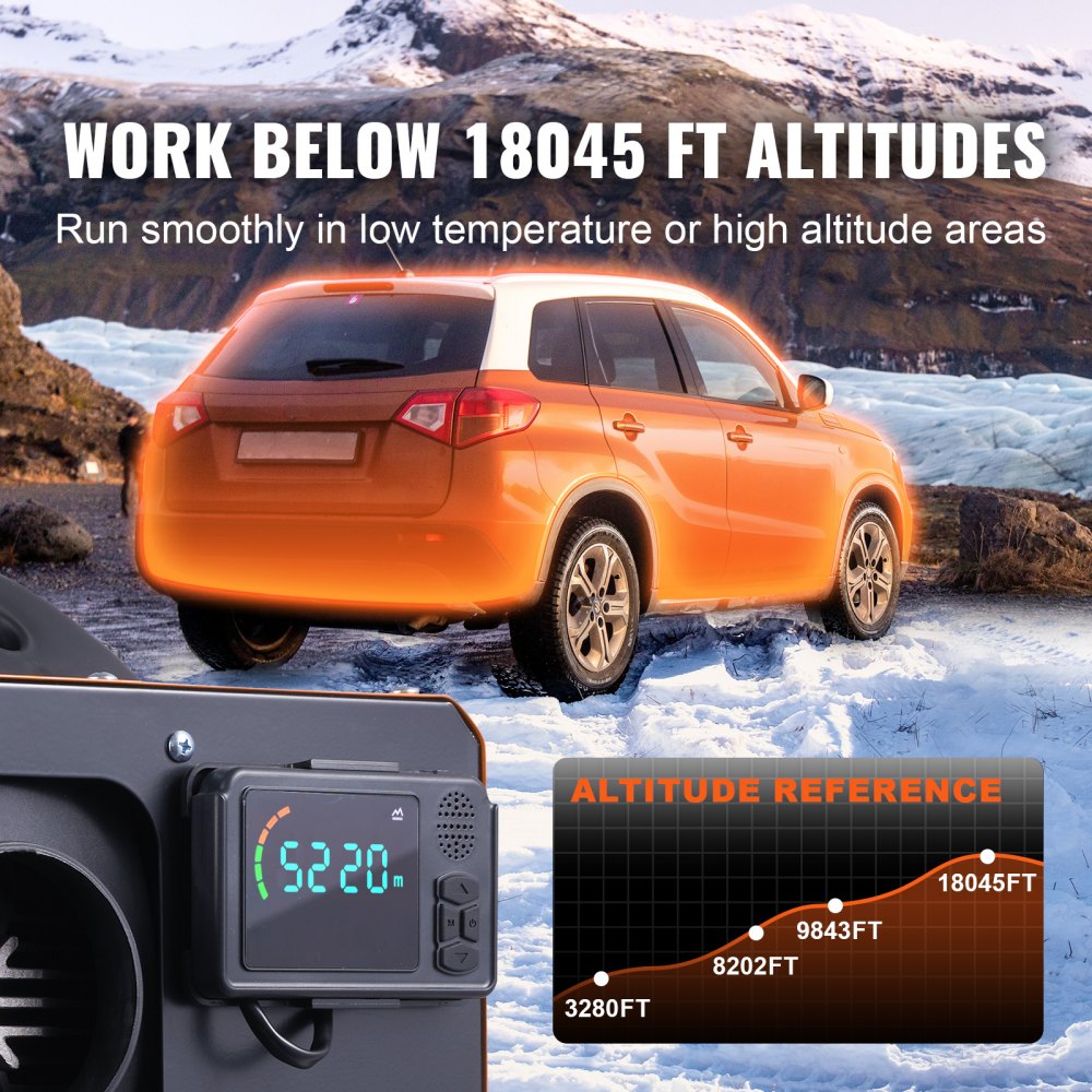 VEVOR Diesel Air Heater All-in-one 12V 8KW Bluetooth App LCD for Car RV