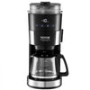 VEVOR Coffee Maker with Grinder, 10 Cup Coffee Machine, Grind and Brew Coffee Maker with 3 Brew Strength Control, Drip Coffee Maker with Adjustable Grinding Coarseness, for Home Office Restaurant