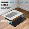 VEVOR Register Booster Fan, Quiet Vent Booster Fan Fits 6 x 10 inch Holes, with Remote Control and Thermostat Control, Adjustable Speed for Heating Cooling Smart Vent, White
