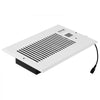 VEVOR Register Booster Fan, Quiet Vent Booster Fan Fits 6 x 10 inch Holes, with Remote Control and Thermostat Control, Adjustable Speed for Heating Cooling Smart Vent, White
