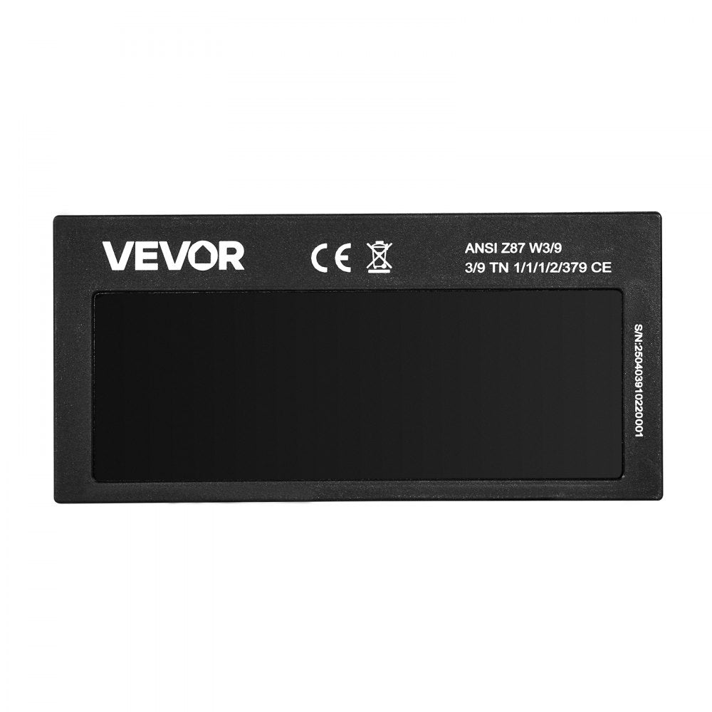 VEVOR Auto Darkening Welding Lens 4.25" x 2", Shade 11 True Color Welding Lens with Dual Arc Sensors & Gold Coating, Compatible with Most Welding Helmets for TIG, MIG, MMA, ARC Applications