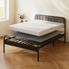 VEVOR Bunkie Board, Full Size 75.6 x 54.3 in, Foldable Bed Board Under Mattress with Hook-and-Loop Straps, PP Core with 600D Oxford Fabric, Anti-Sag for Metal Frames, Bunk Beds, and Sleeper Sofas