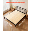 VEVOR Bunkie Board, King Size 76.8 x 70.1 in, Foldable Bed Board Under Mattress with Nylon Webbing, Plywood, Rounded Edges, Anti-Sag Design for Metal Frames, Sleeper Sofas, Platform and Bunk Beds