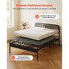 VEVOR Bunkie Board, King Size 80.3 x 75.9 in, Foldable Bed Board Under Mattress with Hook-and-Loop Straps, PP Core with 600D Oxford Fabric, Anti-Sag for Metal Frames, Bunk Beds, and Sleeper Sofas