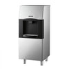 VEVOR Commercial Ice Dispenser, 132 lb Storage, 14.5 lb/6.6 kg per min, for Restaurants & Hotels, Ice Storage Bin with Automatic Dispensing & Height-Adjustable Feet, Ice Maker Head Sold Separately