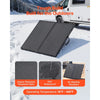 VEVOR 100W Foldable Solar Panel with Frame, 16BB N-Type Portable Monocrystalline Solar Panel Charger 24% Efficiency, IP67 Waterproof with 30A PWM Controller & MC4 Output for Camping, Hiking, RV Trips