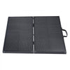 VEVOR 100W Foldable Solar Panel with Frame, 16BB N-Type Portable Monocrystalline Solar Panel Charger 24% Efficiency, IP67 Waterproof with 30A PWM Controller & MC4 Output for Camping, Hiking, RV Trips