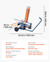 Product specifications and dimensions graphic (feature image)