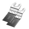 VEVOR 50PCS Bi-Metal Oscillating Saw Blades, Universal Quick Release Oscillating Multi Tool Blades, Multitool Tool Blades for Nails, Soft Metal, Wood, Compatible with Dewalt Milwaukee Bosch Ryobi