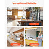 VEVOR Commercial Automatic Donuts Machine, 4 Rows Donuts Making Equipment, 240 pcs/hour Electric High Power Doughnut Maker, Stainless Steel Frying Auto Fryer, with Intelligent Control