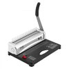 VEVOR Binding Machine, Comb Binding Machine 21-Holes Binding 450 Sheets, Book Binder Machine with 100 PCS 3/8'' Comb Binding Spines, for Letter Size, A4, A5