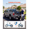 VEVOR Folding Adult Tricycle 20 inch 3 Wheel Foldable Trikes for Adult, Cruiser Bike with Cargo Basket, Adjustable Seat, and Double-Wall Wheel Rims, Shopping Picnic Tricycles for Women, Men, Seniors