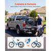 VEVOR Folding Adult Tricycle 24 inch 7 Speed Foldable Trikes for Adult, 3 Wheel Cruiser Bike w/ Cargo Basket, Adjustable Seat, Double-Wall Wheel Rims, Shopping Picnic Tricycles for Women, Men, Senior