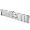 VEVOR Portable Wheelchair Ramp, 6FT, Non-Slip Aluminum Folding Handicap Ramp for Wheelchair, 800 lbs Capacity, Door Threshold Ramps for Home Steps, Stairs, Entry, Threshold, Doorways, Scooter, Curbs