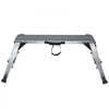 VEVOR Folding Work Platform, 660 lbs Load Capacity, Aluminum Drywall Stool Ladder, Heavy Duty Work Bench w/ Non-Slip Feet, Ideal for Washing Vehicles, Cleaning, Painting, Decorating