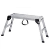 VEVOR Folding Work Platform, 330 lbs Load Capacity, Aluminum Drywall Stool Ladder, Heavy Duty Work Bench w/ Non-Slip Feet, Ideal for Washing Vehicles, Cleaning, Painting, Decorating