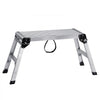 VEVOR Folding Work Platform, 330 lbs Load Capacity, Aluminum Drywall Stool Ladder, Heavy Duty Work Bench w/ Non-Slip Feet, Ideal for Washing Vehicles, Cleaning, Painting, Decorating