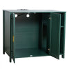 VEVOR Cat Enclosure, 41.3 in Self Cleaning Litter Box Cabinet, with Drawer & Detachable Divider, Automatic Litterbox Enclosure with Built-in Power Outlet, Fits Most Smart Litterboxes