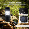 VEVOR LED Camping Lanterns, 4 Pack Rechargeable Camping Flashlights, Solar & USB Charging, Portable Collapsible, Bulit to Last Lights, As Power Bank, for Hiking, Hurricane Emergency, Outrages, Fishing