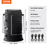 VEVOR LED Camping Lanterns, 4 Pack Rechargeable Camping Flashlights, Solar & USB Charging, Portable Collapsible, Bulit to Last Lights, As Power Bank, for Hiking, Hurricane Emergency, Outrages, Fishing