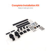 VEVOR Bi-Folding Sliding Barn Door Hardware Track Kit, 36" Top Mount Track Kit, Slide Smoothly & Quietly, Heavy Duty, Easy to Install, Suitable for Two 16" Closet Pantry Laundry Doors (Not Included)