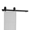 VEVOR Bi-Folding Sliding Barn Door Hardware Track Kit, 36" Top Mount Track Kit, Slide Smoothly & Quietly, Heavy Duty, Easy to Install, Suitable for Two 16" Closet Pantry Laundry Doors (Not Included)
