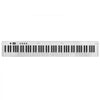 VEVOR 88 Key Folding Keyboard Piano, Bluetooth & MIDI, Portable Electronic Digital Foldable Piano with Sustain Pedal Bag Touch Sensitive Keys Headphones, Rechargeable for Beginners Teens Adults, White