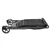 VEVOR Folding Shopping Cart, 24.3 Gal + 6.1 Gal Dual-Basket Grocery Cart, 220LBS Capacity, Steel Rolling Utility Cart with Waterproof Liner & 360° Swivel Wheel for Laundry, Shopping, Camping, Grocery