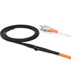 VEVOR Self-Regulating Pipe Heating Cable, 3FT 5W/FT Heat Tape for Pipes Freeze Protection, Water Pipe Heat Cable with Built-in Thermostat Protects PVC Hose, Metal and Plastic Pipe from Freezing