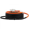 VEVOR Self-Regulating Pipe Heating Cable, 12FT 5W/FT Heat Tape for Pipes Freeze Protection, Water Pipe Heat Cable with Built-in Thermostat Protects PVC Hose, Metal and Plastic Pipe from Freezing