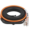 VEVOR Self-Regulating Pipe Heating Cable, 24-feet 5W/ft Heat Tape for Pipes Freeze Protection, Protects PVC Hose, Metal and Plastic Pipe from Freezing, 120V